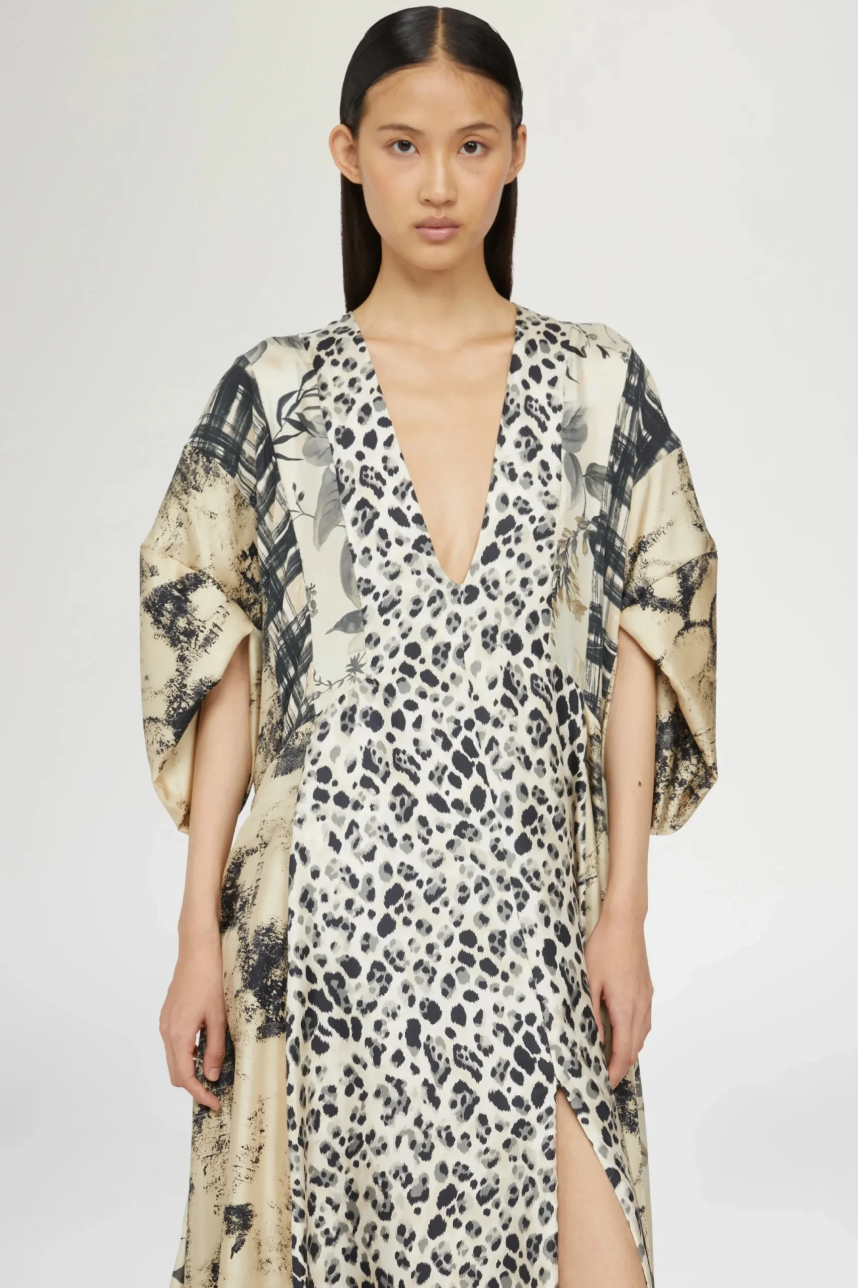 Abiti^Antonio Marras Abito Lungo stampa Leopardata