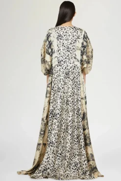 Abiti^Antonio Marras Abito Lungo stampa Leopardata