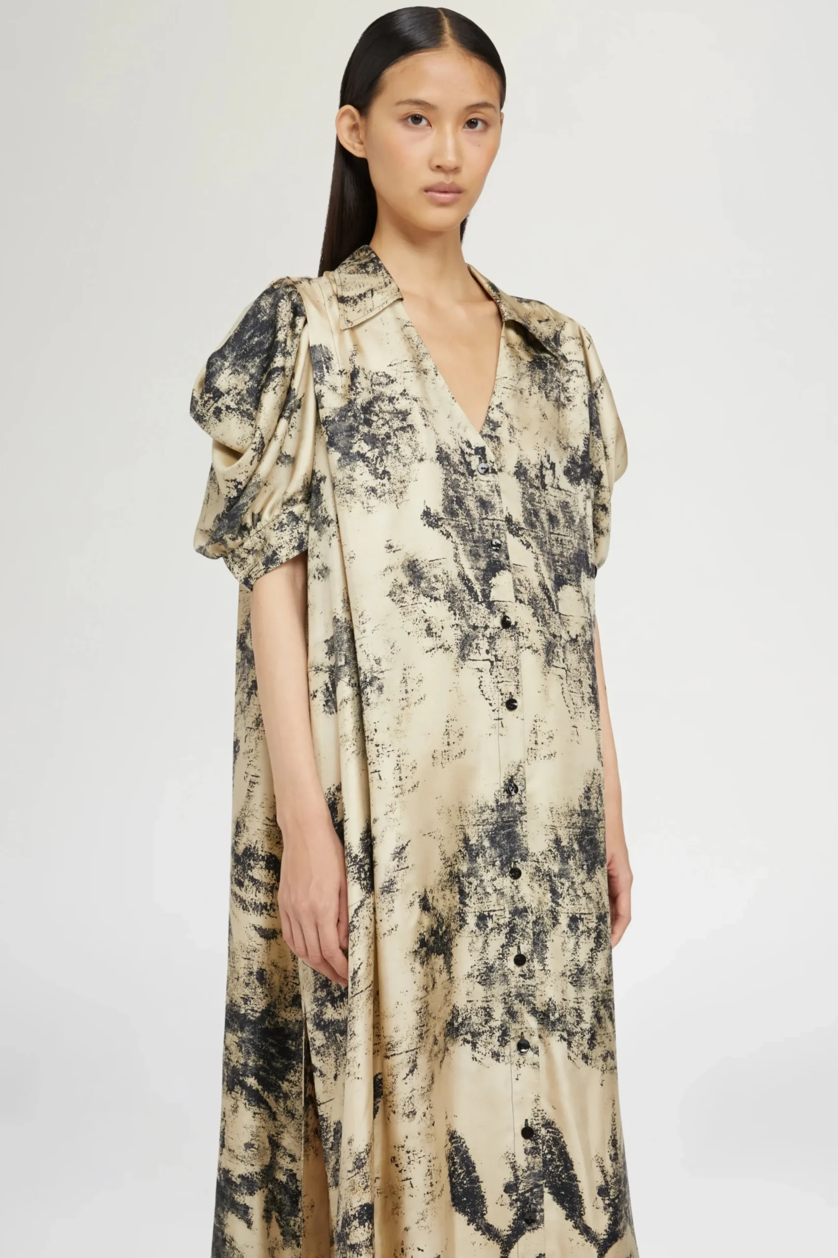 Abiti^Antonio Marras Abito Lungo Stampa Tropicale