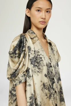 Abiti^Antonio Marras Abito Lungo Stampa Tropicale