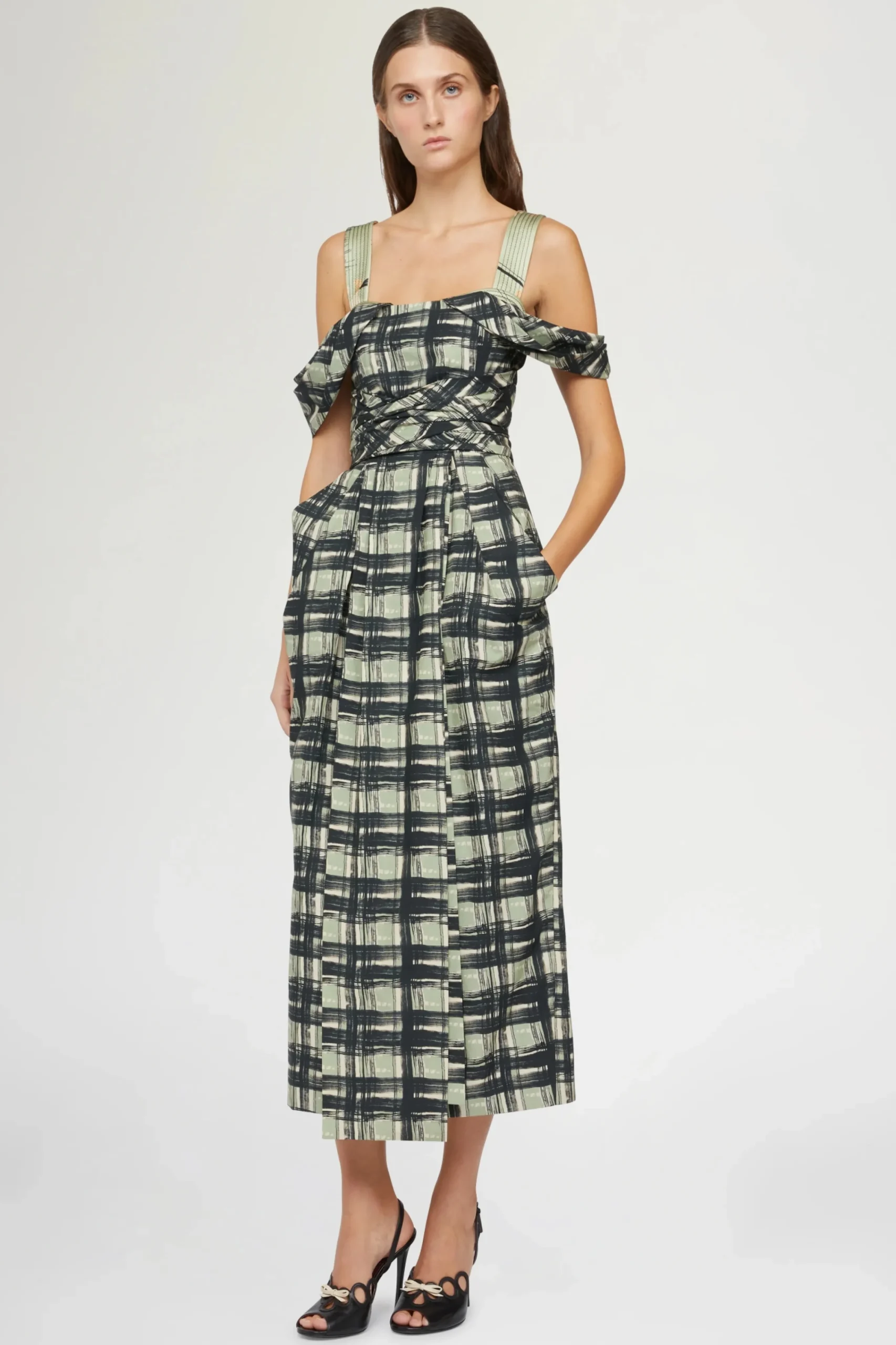 Abiti^Antonio Marras Abito Midi Quadri