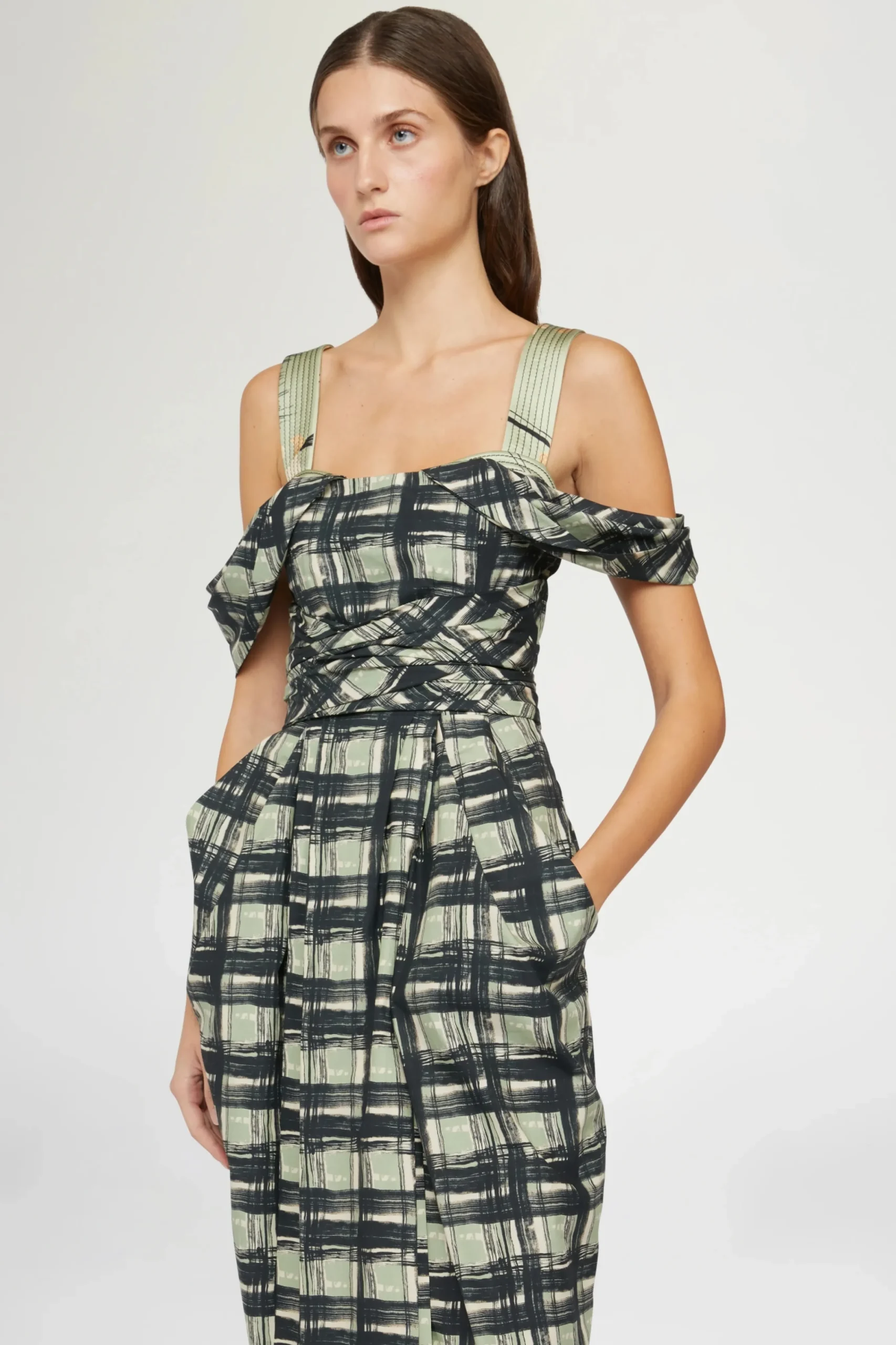 Abiti^Antonio Marras Abito Midi Quadri