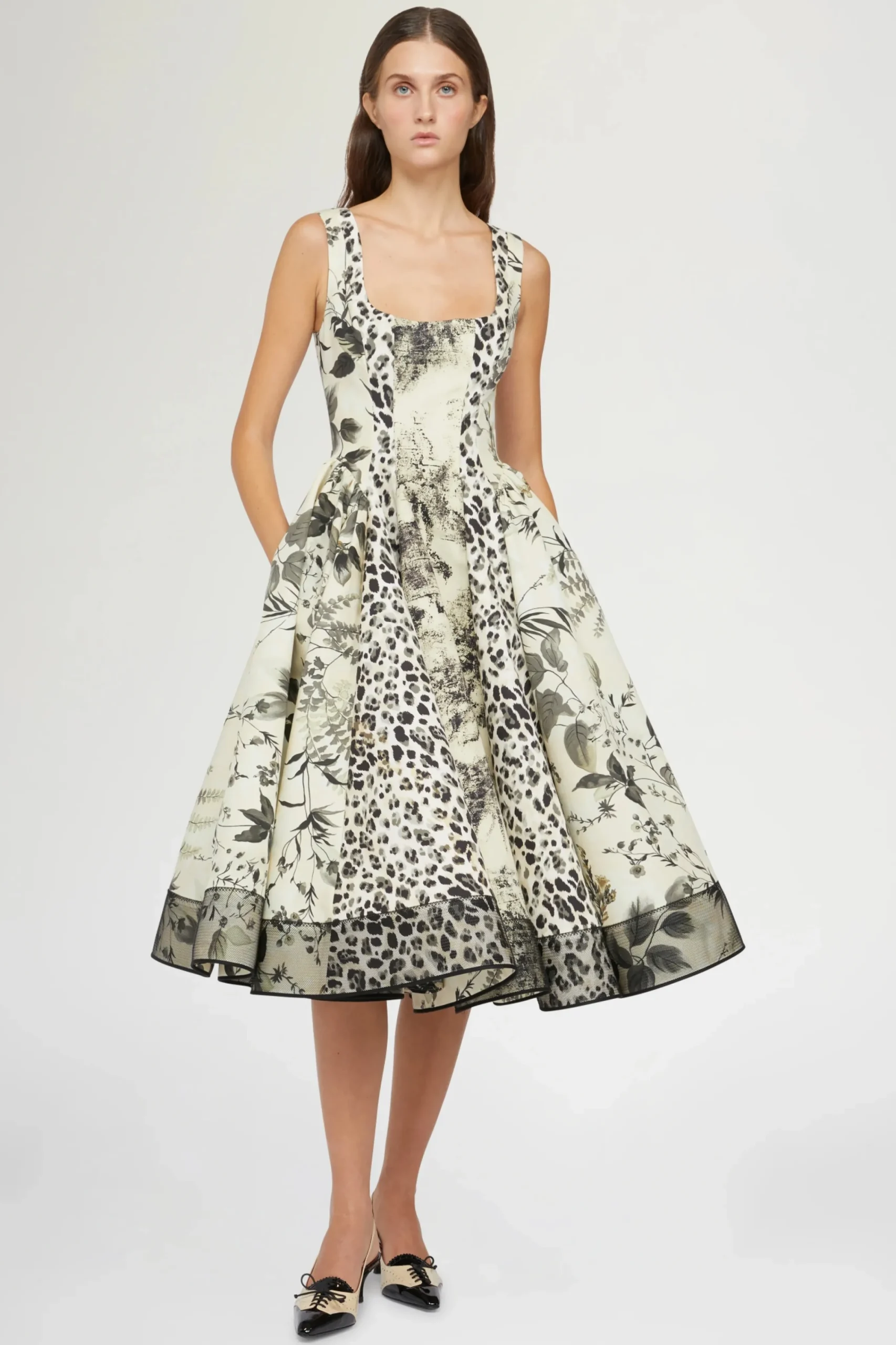 Abiti^Antonio Marras Abito Midi stampa Leopardata