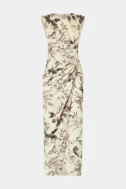 Abiti^Antonio Marras Abito Midi Stampa Tropicale