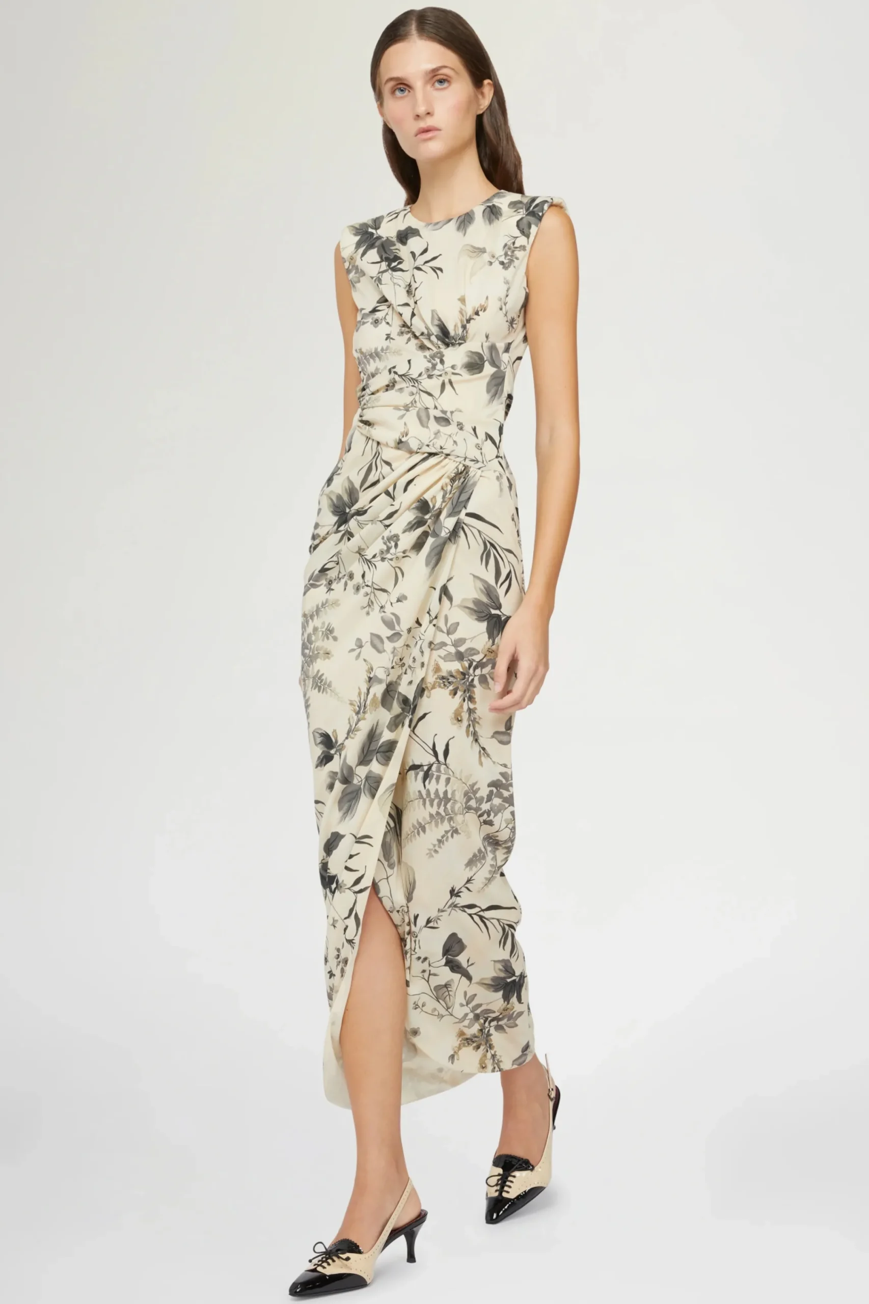 Abiti^Antonio Marras Abito Midi Stampa Tropicale