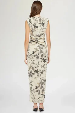 Abiti^Antonio Marras Abito Midi Stampa Tropicale