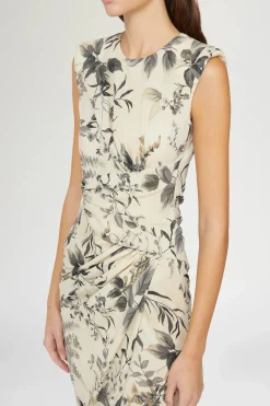 Abiti^Antonio Marras Abito Midi Stampa Tropicale