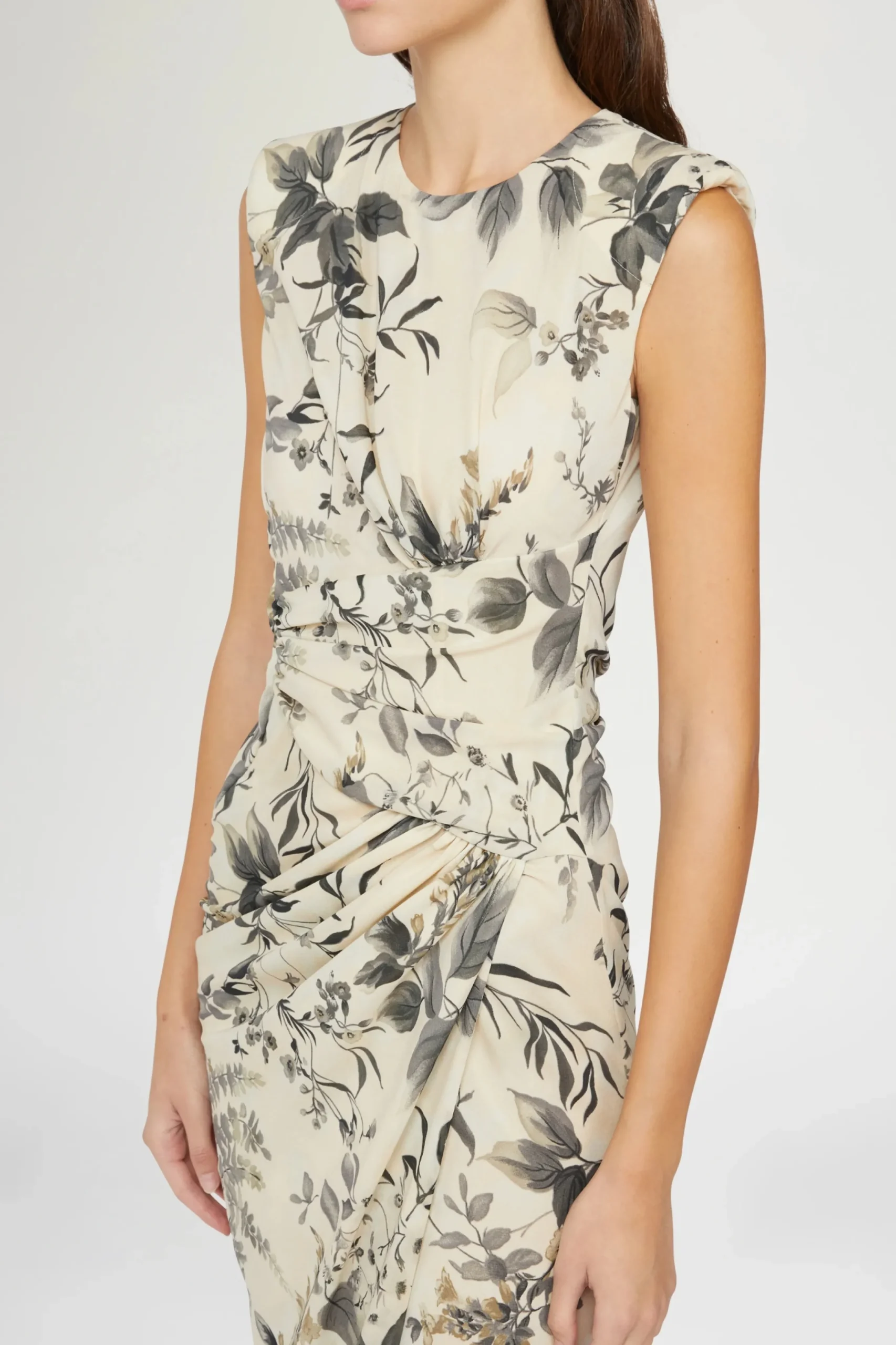 Abiti^Antonio Marras Abito Midi Stampa Tropicale
