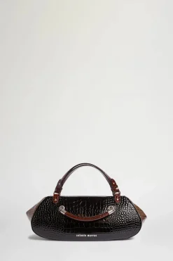 Borse^Antonio Marras Borsa Antine Nera e Marrone