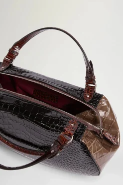 Borse^Antonio Marras Borsa Antine Nera e Marrone