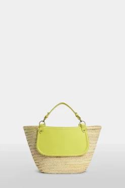Borse^Antonio Marras Borsa di Paglia Grande Gialla