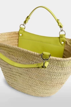 Borse^Antonio Marras Borsa di Paglia Grande Gialla