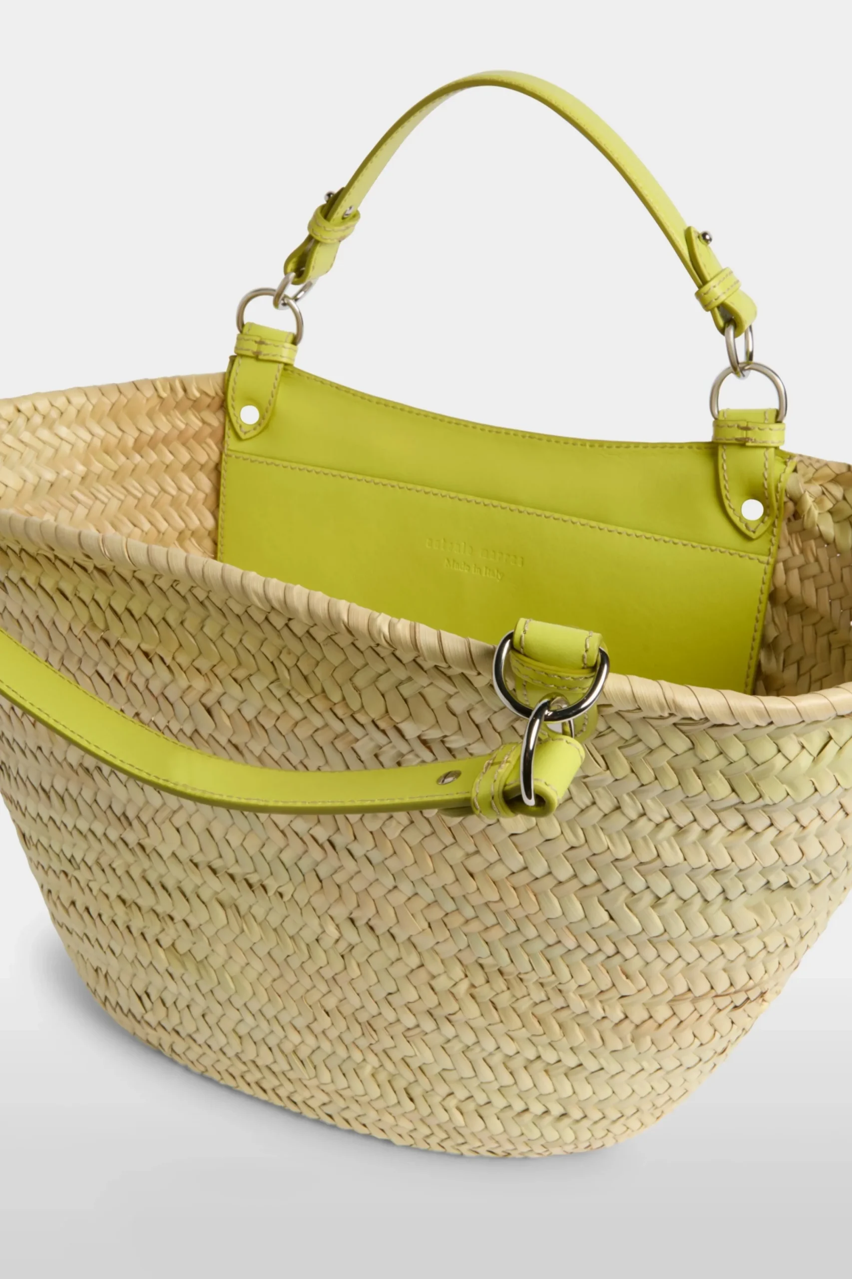 Borse^Antonio Marras Borsa di Paglia Grande Gialla