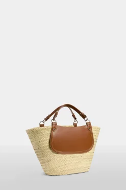 Borse^Antonio Marras Borsa di Paglia Grande Marrone