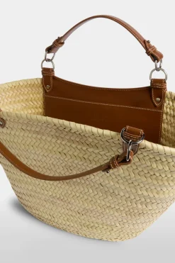 Borse^Antonio Marras Borsa di Paglia Grande Marrone