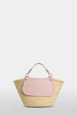 Borse^Antonio Marras Borsa di Paglia Grande Rosa