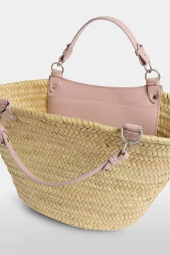 Borse^Antonio Marras Borsa di Paglia Grande Rosa