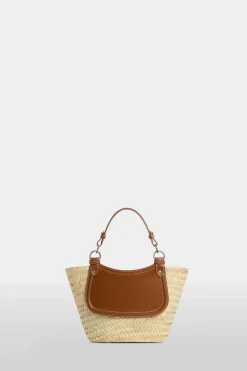 Borse^Antonio Marras Borsa di Paglia Media Marrone