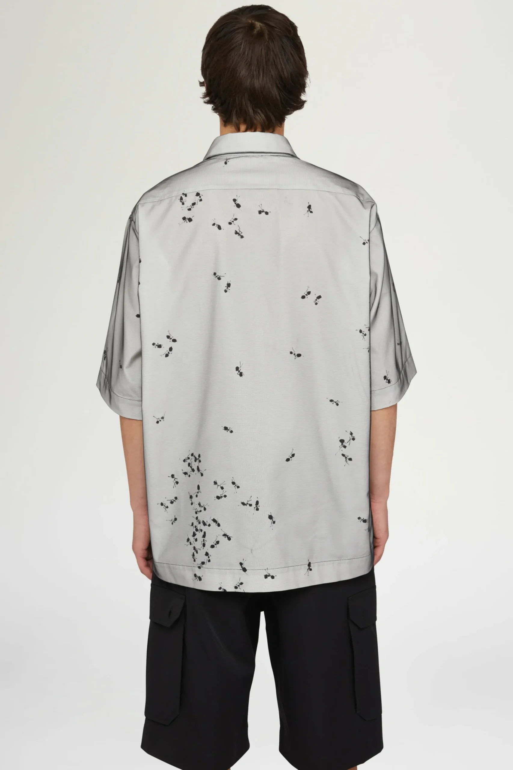 Uomo^Antonio Marras Camicia con Stampa Formiche