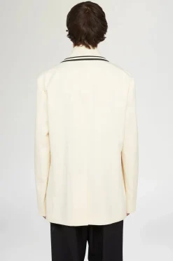 Uomo^Antonio Marras Cappotto Doppiopetto Crema