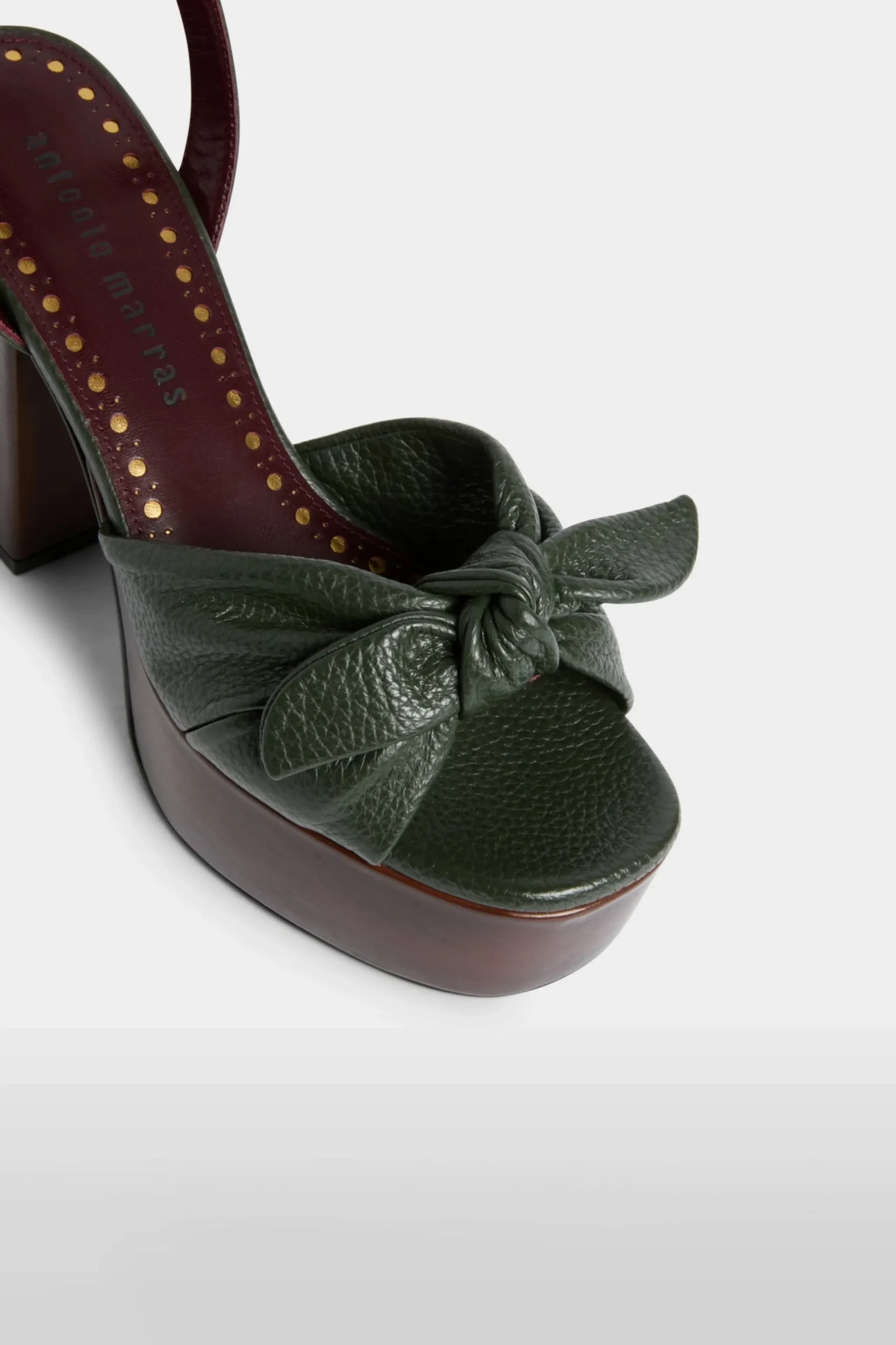 Scarpe^Antonio Marras Dana Verdi con Fiocco