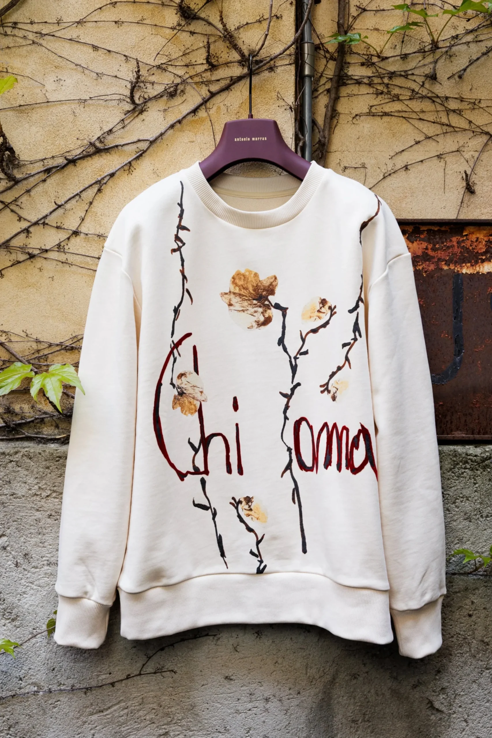 Magliette E Top|Uomo^Antonio Marras Felpa con Fiori Chi ama