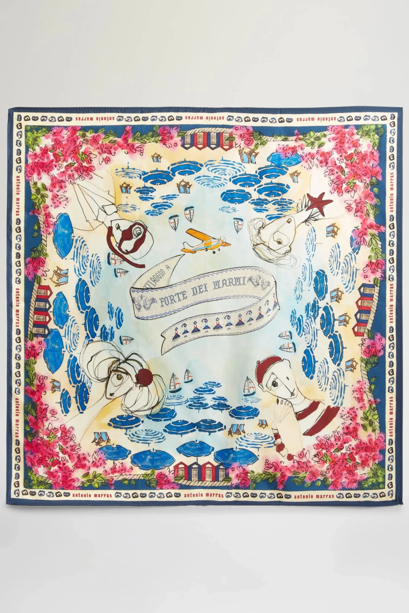 Accessori Morbidi^Antonio Marras Foulard Forte dei Marmi