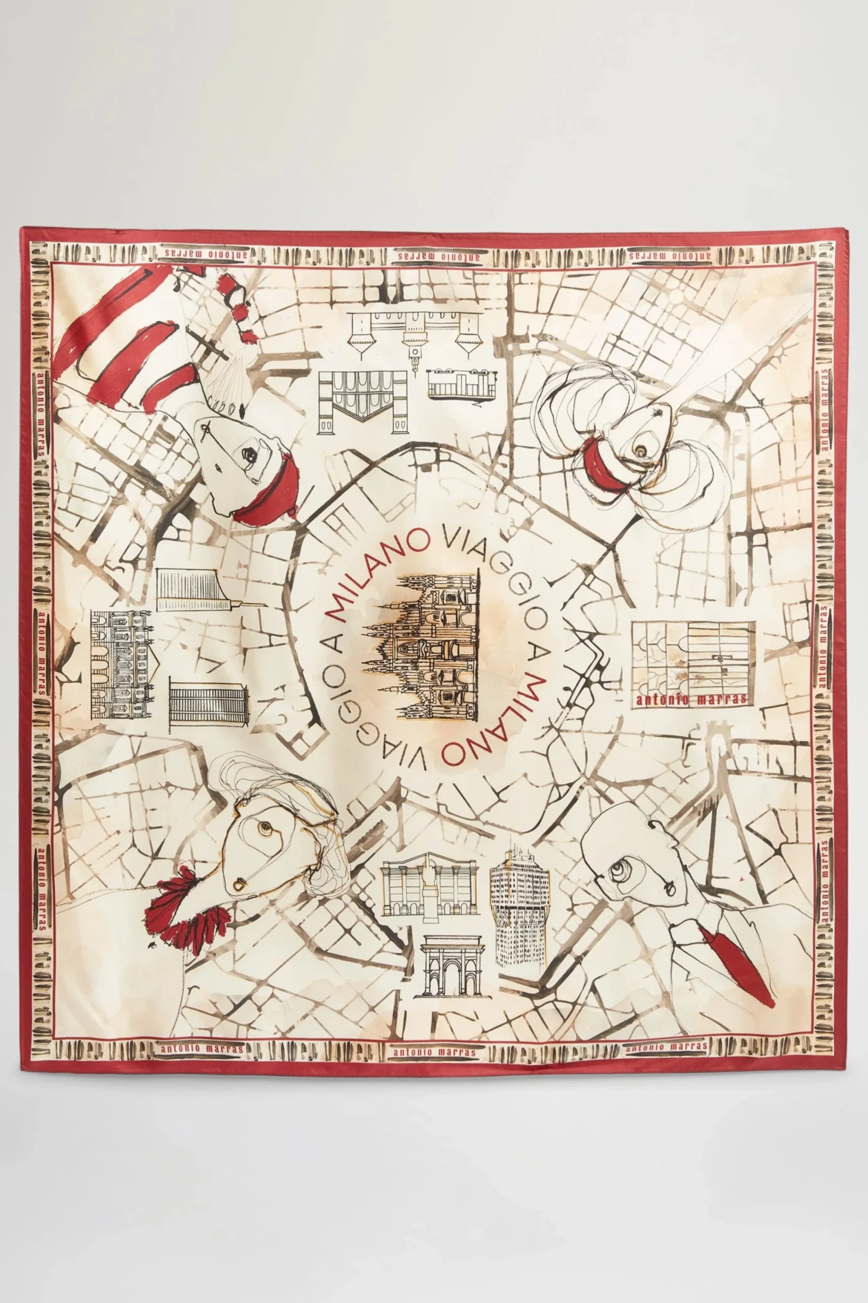 Accessori Morbidi^Antonio Marras Foulard Milano