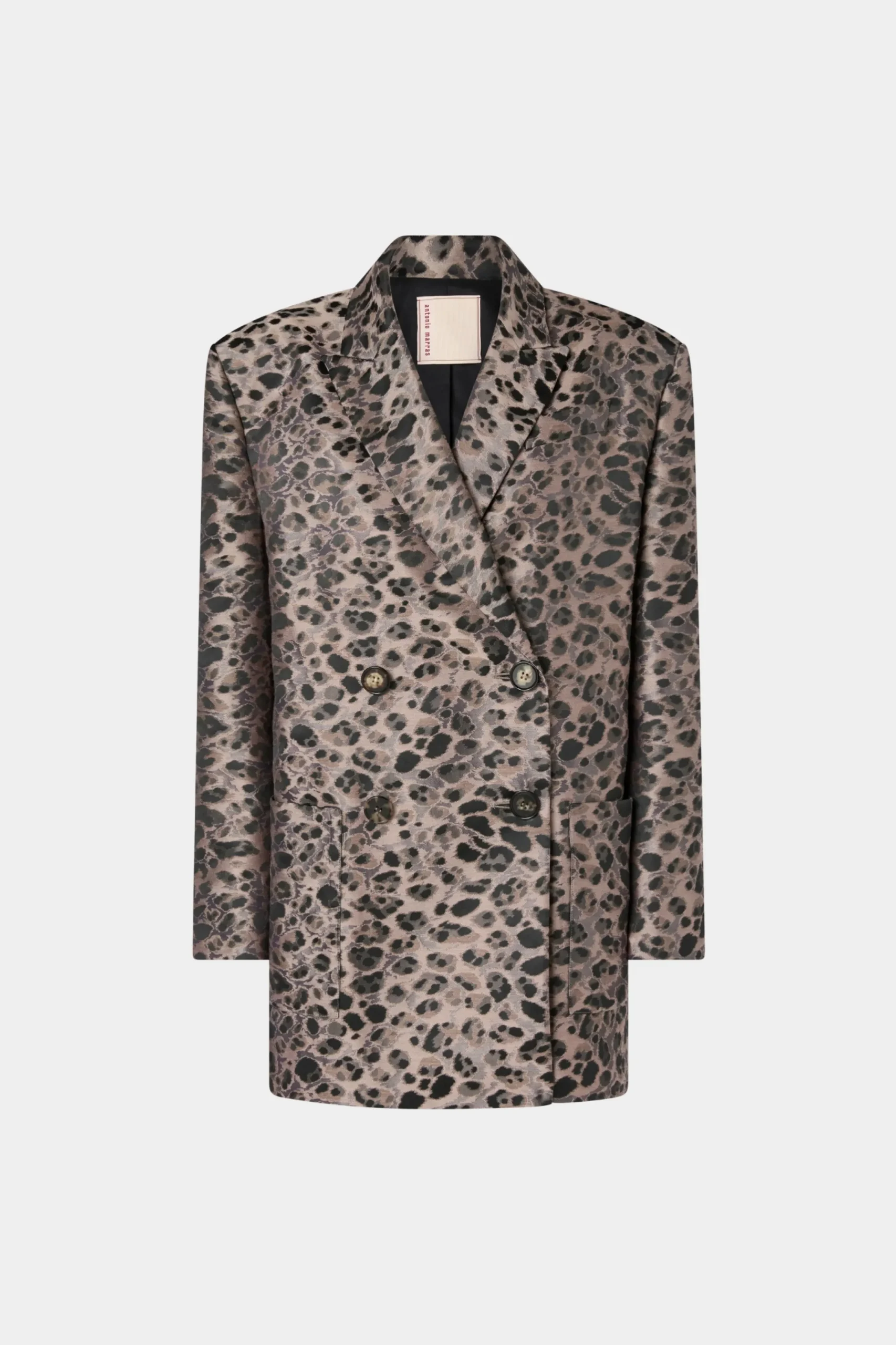Giacche E Capispalla^Antonio Marras Giacca Doppiopetto Stampa Animalier