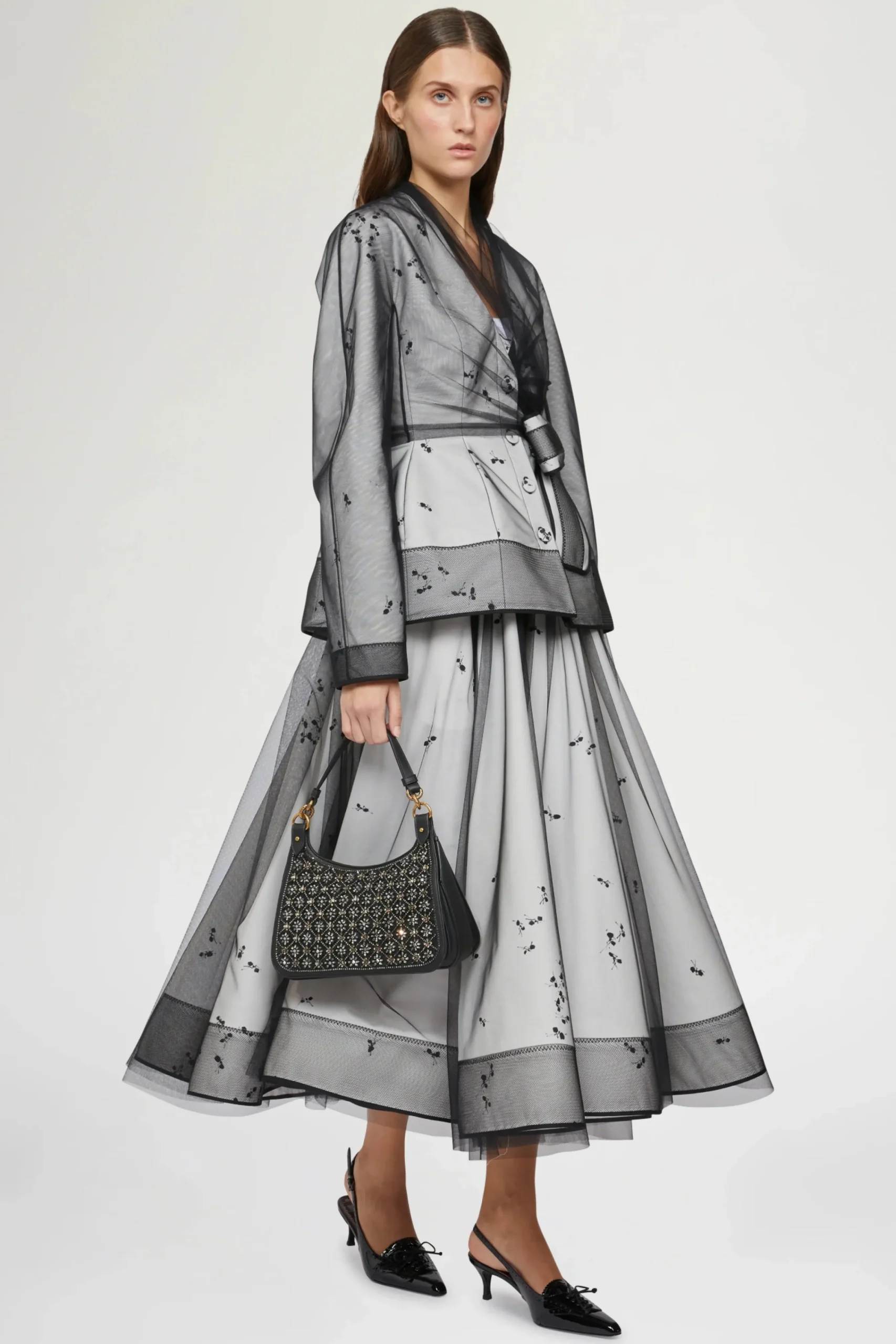 Gonne^Antonio Marras Gonna Duchesse stampa Formiche