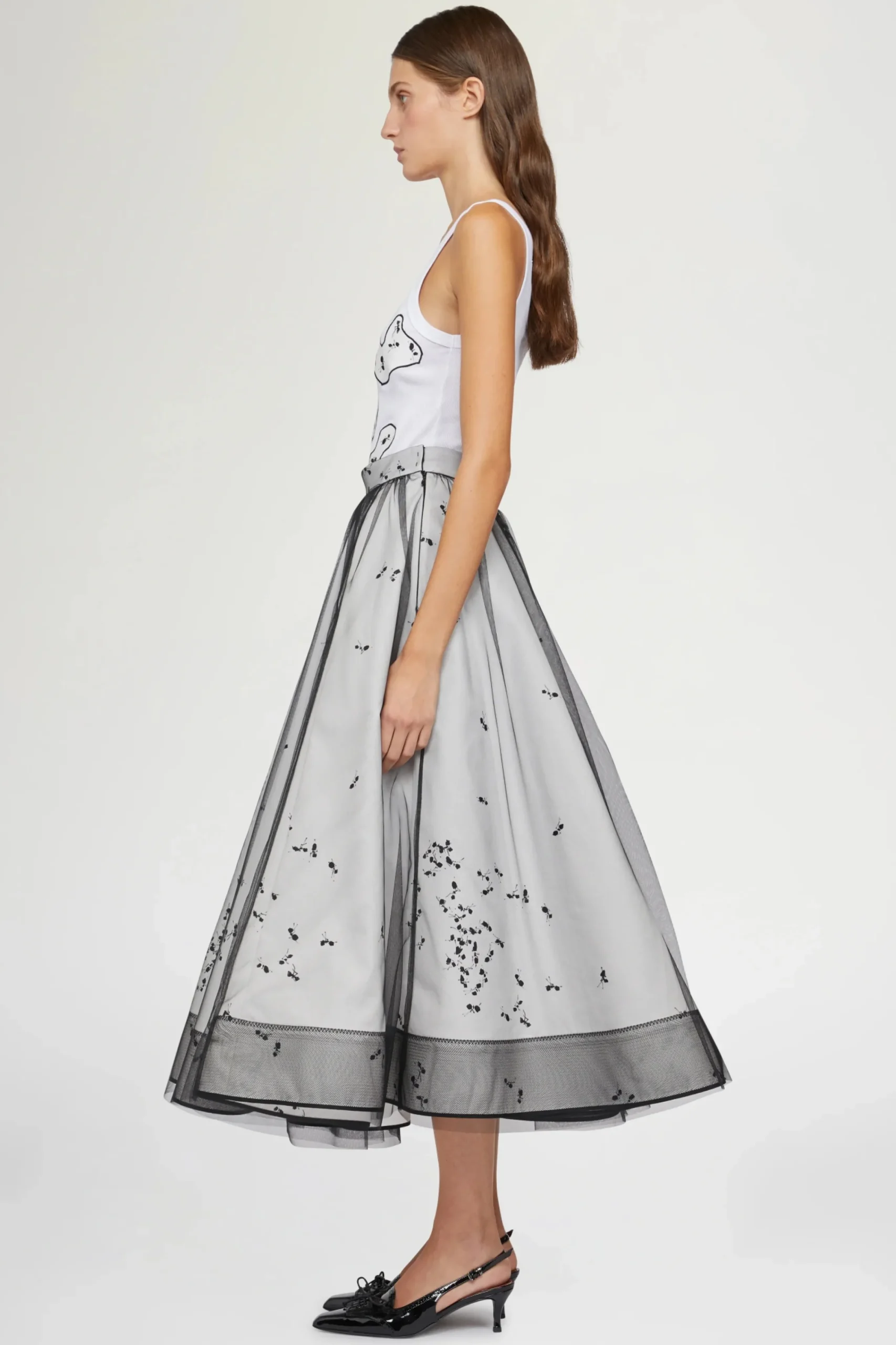Gonne^Antonio Marras Gonna Duchesse stampa Formiche