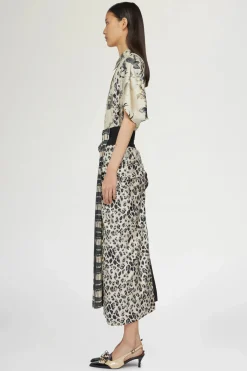 Gonne^Antonio Marras Gonna in Seta Drappeggiata