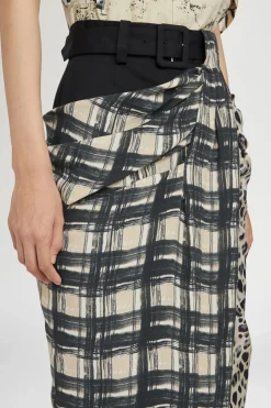 Gonne^Antonio Marras Gonna in Seta Drappeggiata