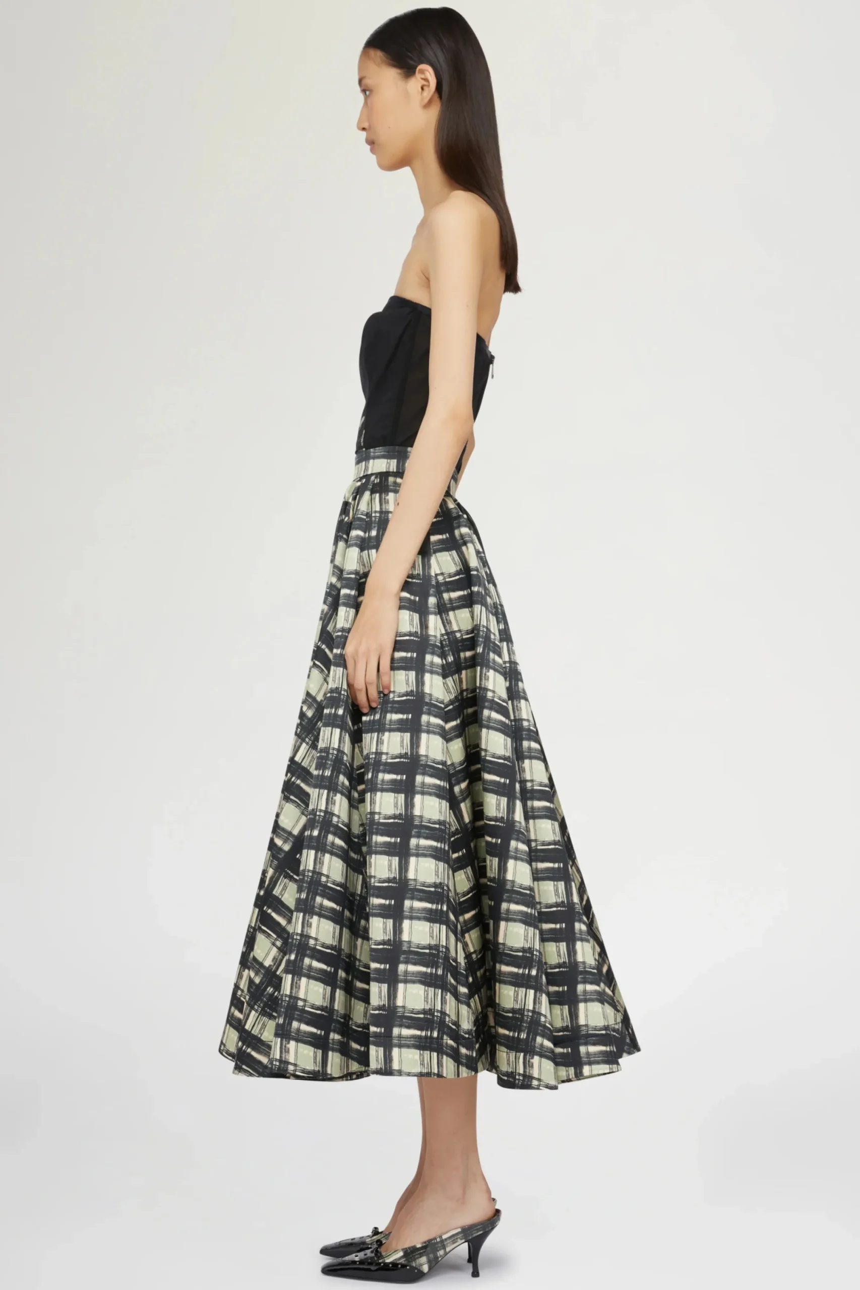 Gonne^Antonio Marras Gonna Midi a Pieghe Quadri