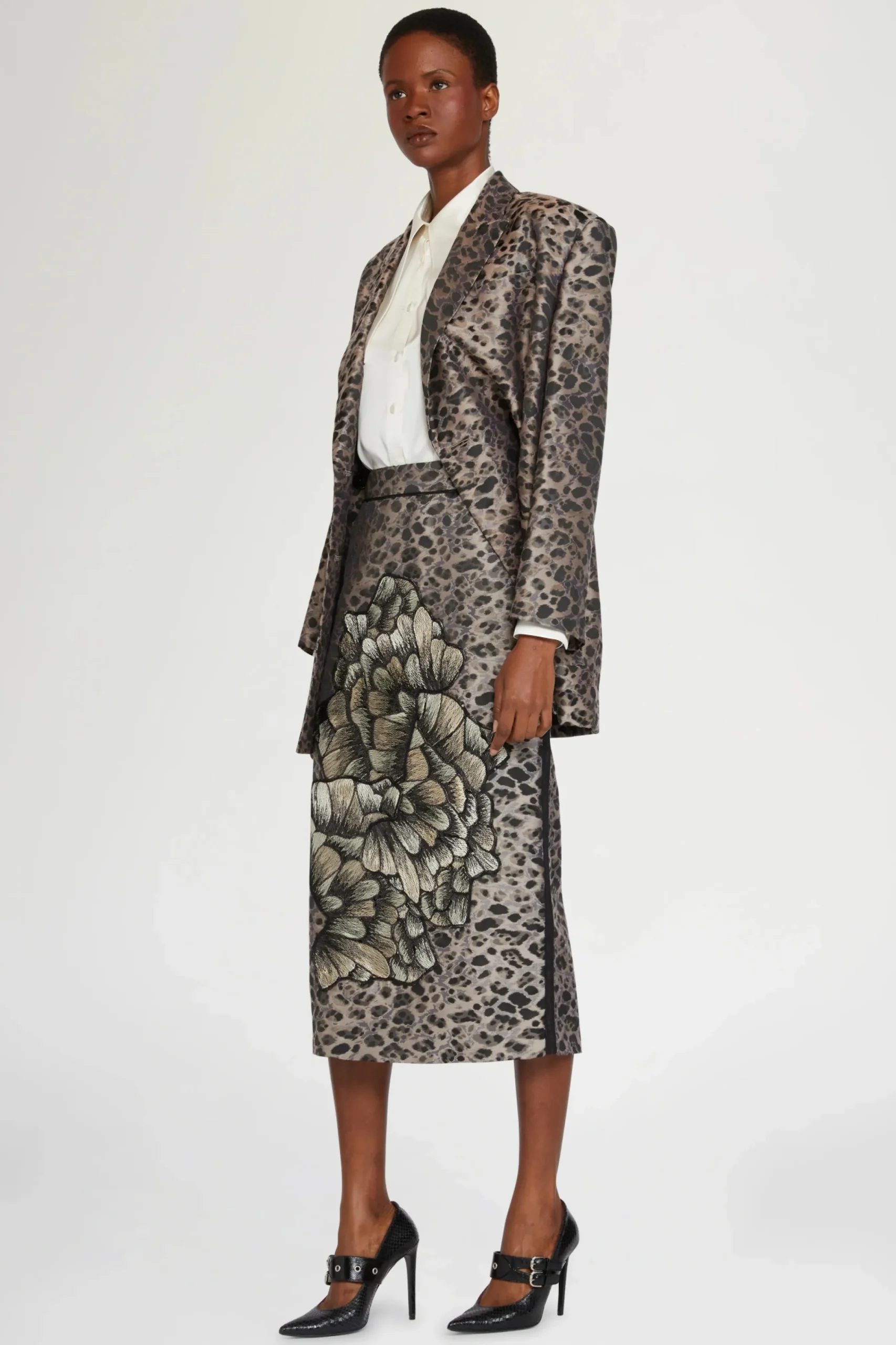 Gonne^Antonio Marras Gonna Midi Stampa Animalier