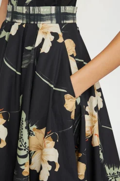 Gonne^Antonio Marras Gonna Midi Stampa Ibiscus