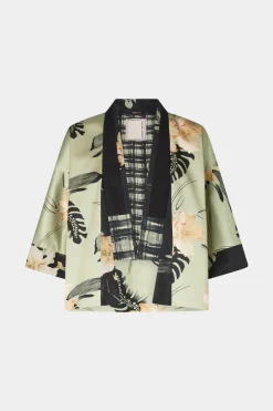 Giacche E Capispalla^Antonio Marras Kimono Stampa Ibiscus