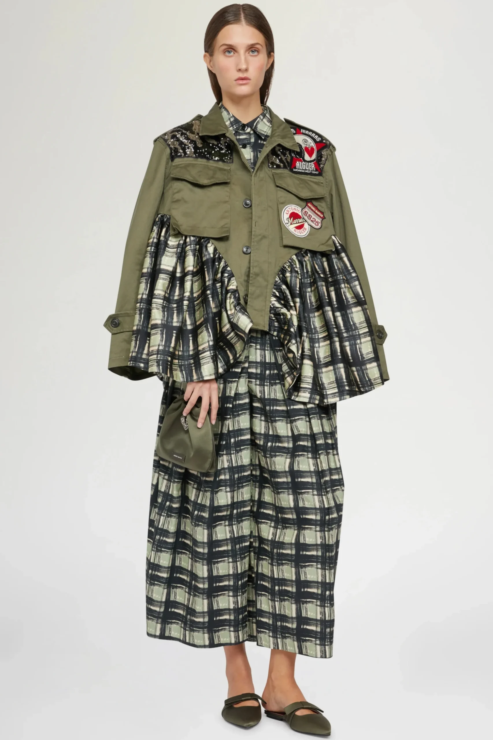 Pantaloni^Antonio Marras Pantaloni a Gamba Larga Quadri