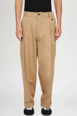 Uomo^Antonio Marras Pantaloni di Cotone Beige