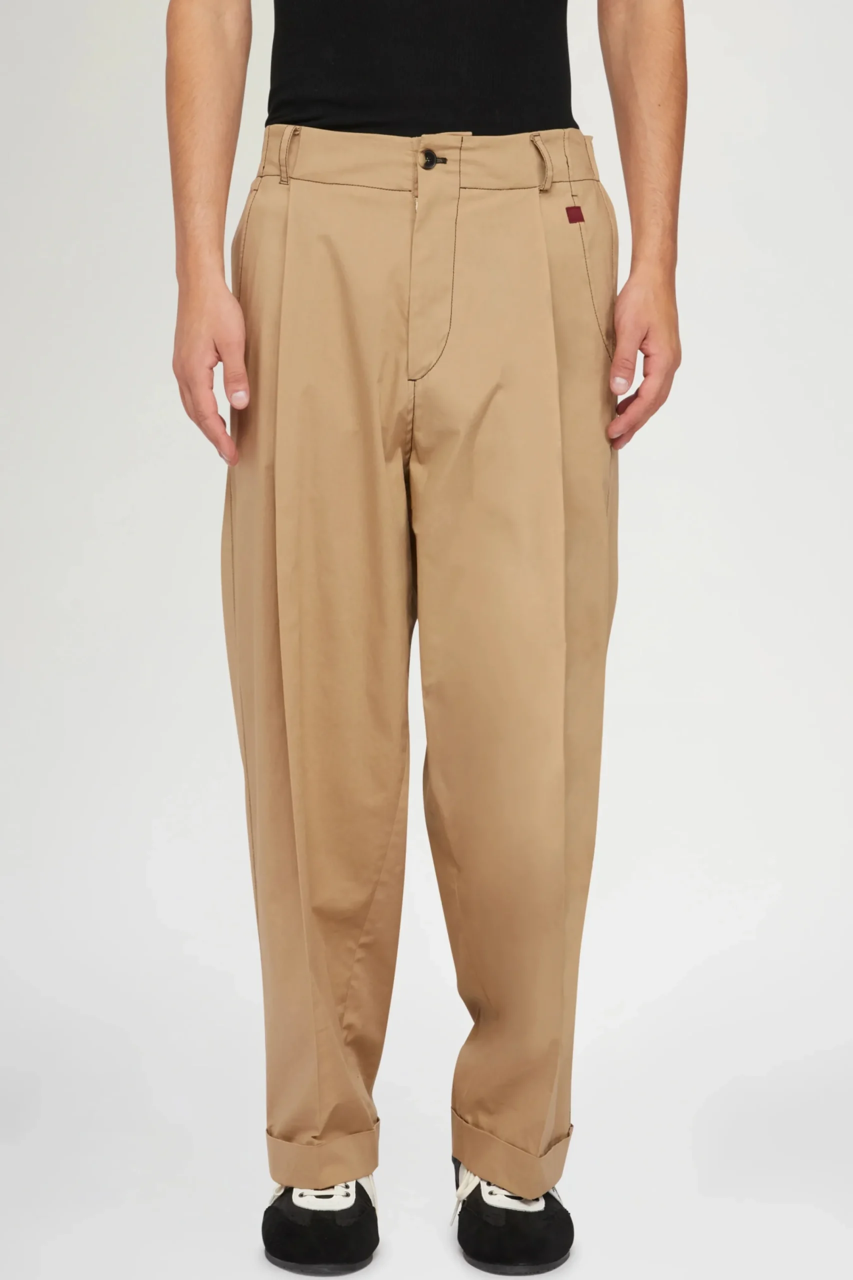 Uomo^Antonio Marras Pantaloni di Cotone Beige