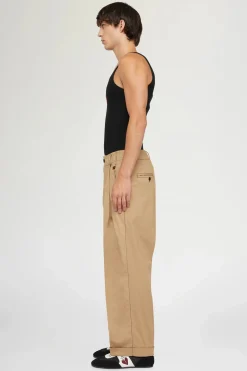 Uomo^Antonio Marras Pantaloni di Cotone Beige