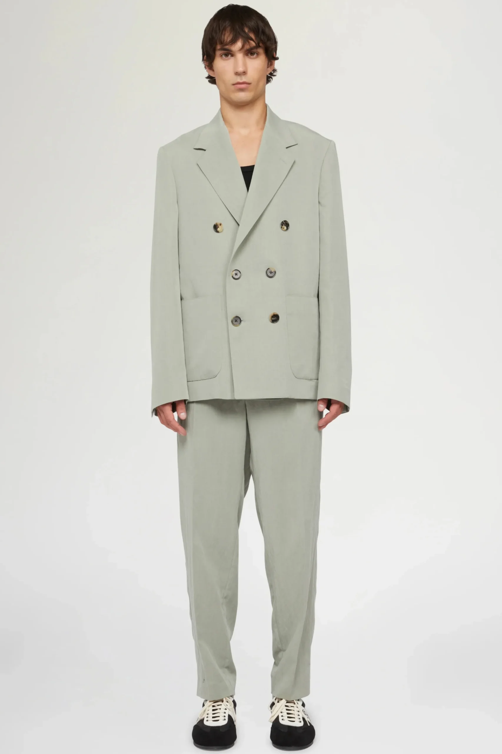 Uomo^Antonio Marras Pantaloni Dritti Verde Salvia