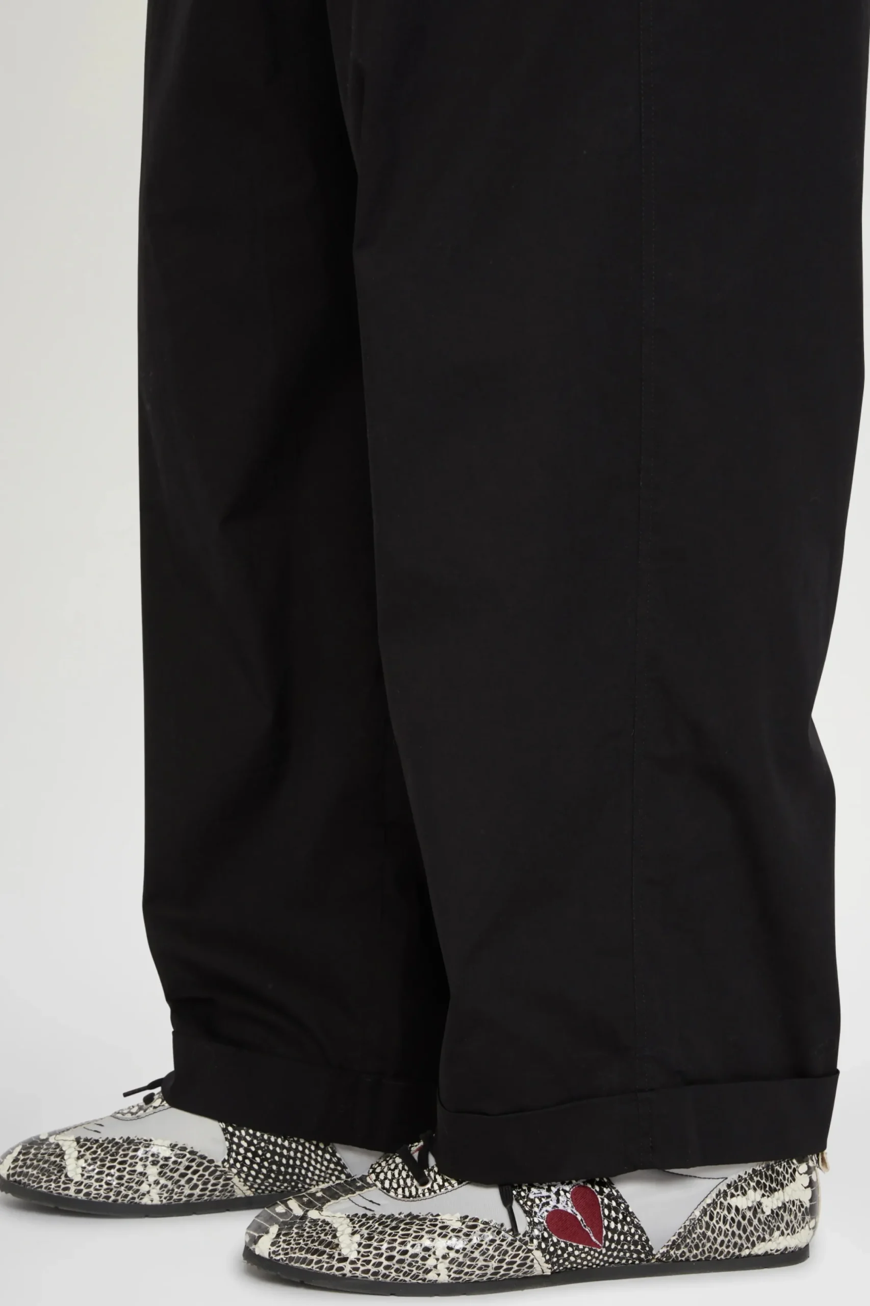 Uomo^Antonio Marras Pantaloni Gamba Larga Neri