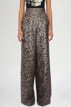 Pantaloni^Antonio Marras Pantaloni Palazzo Stampa Animalier