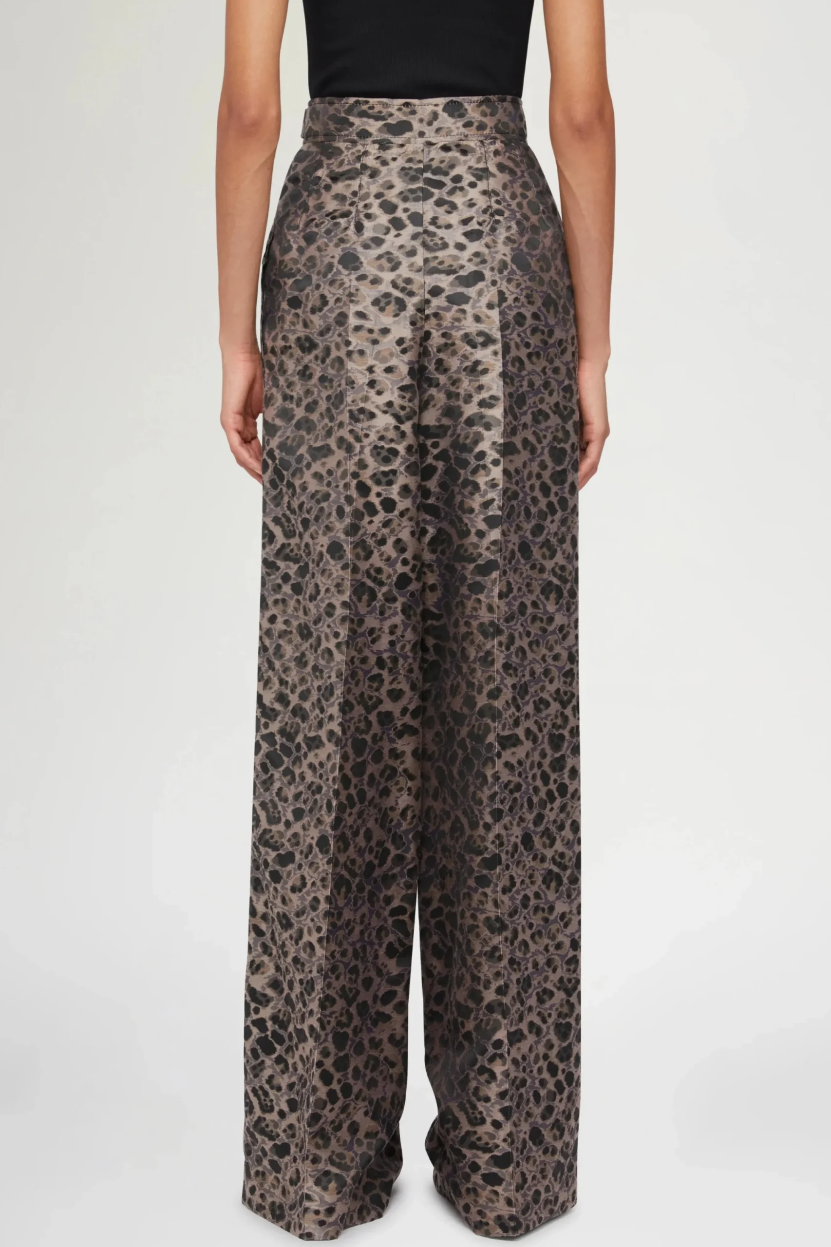 Pantaloni^Antonio Marras Pantaloni Palazzo Stampa Animalier