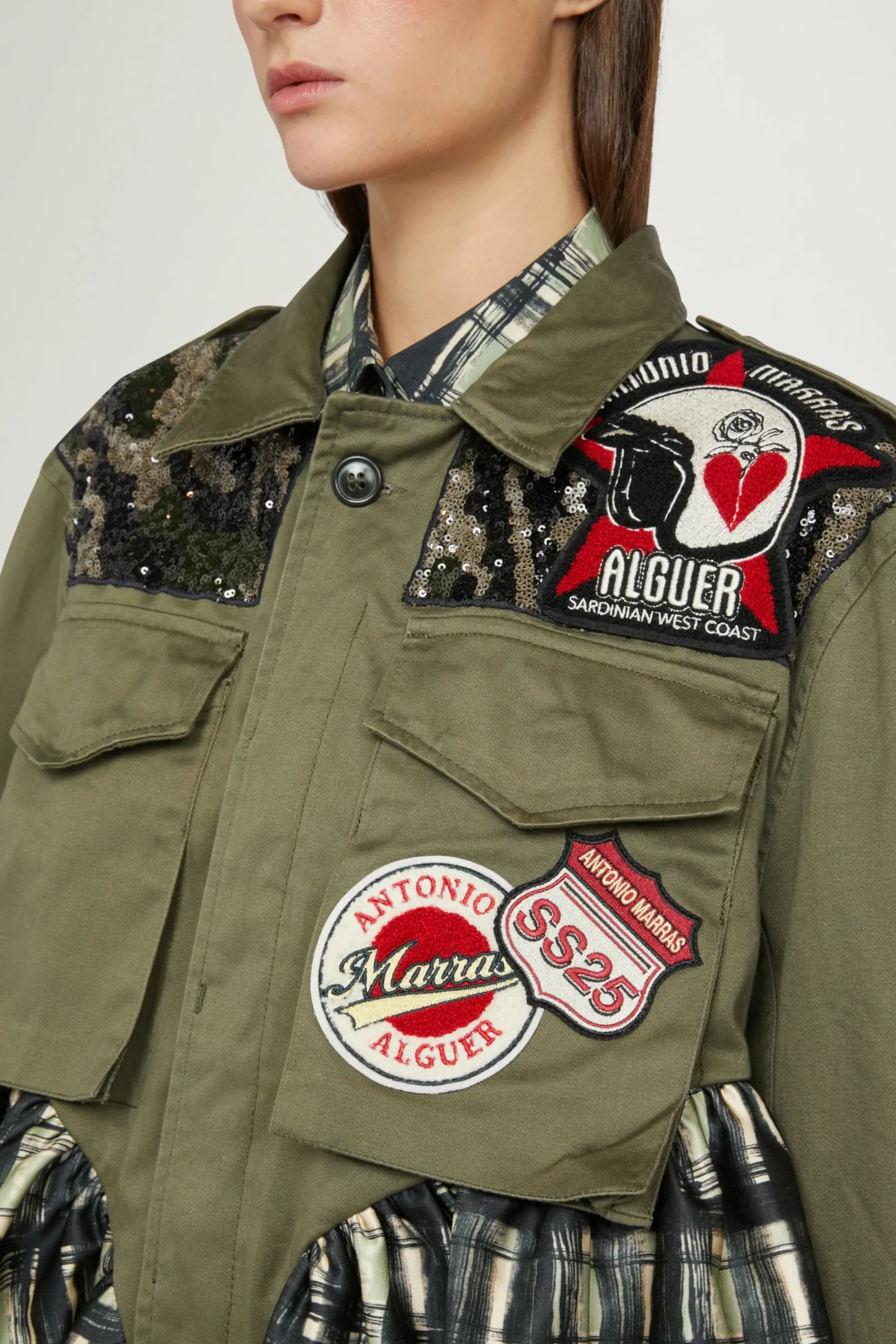 Giacche E Capispalla^Antonio Marras Parka Quadri