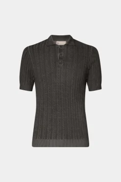 Uomo^Antonio Marras Polo in Maglia Grigia