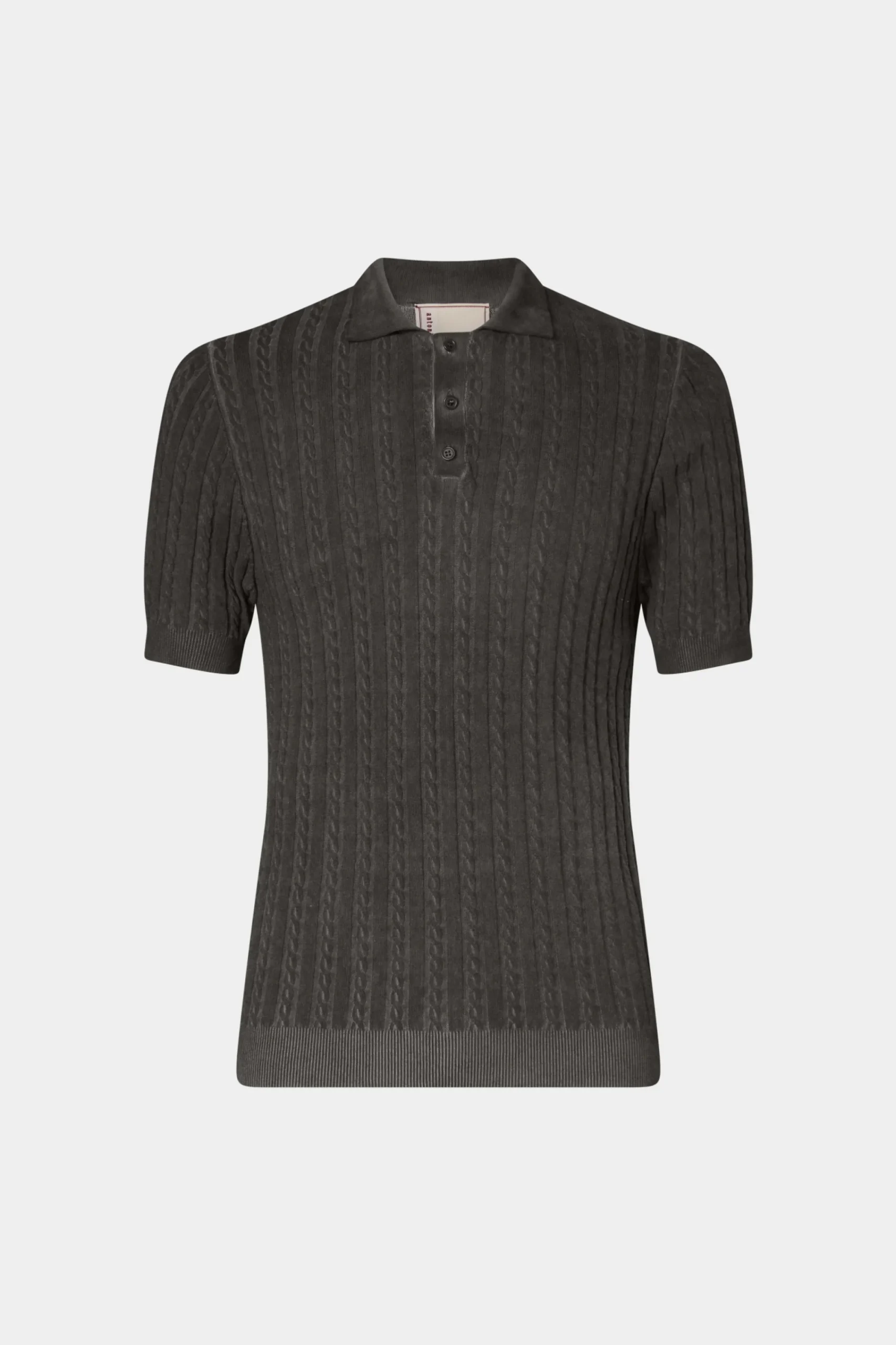 Uomo^Antonio Marras Polo in Maglia Grigia