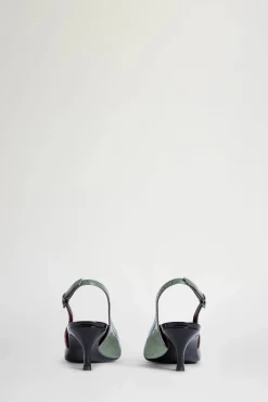 Scarpe^Antonio Marras Slingback Nere e Verdi