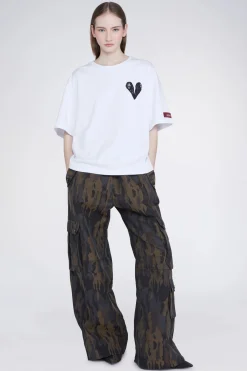 Magliette E Top^Antonio Marras T-shirt Cuore Bianca